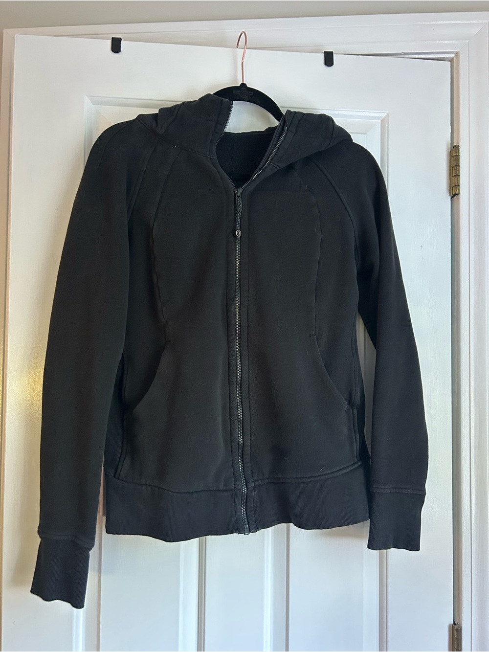 Lululemon Scuba Black Full-Zip Hoodie